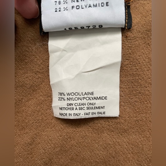 Brown Wool Cape - Picture 3 of 4